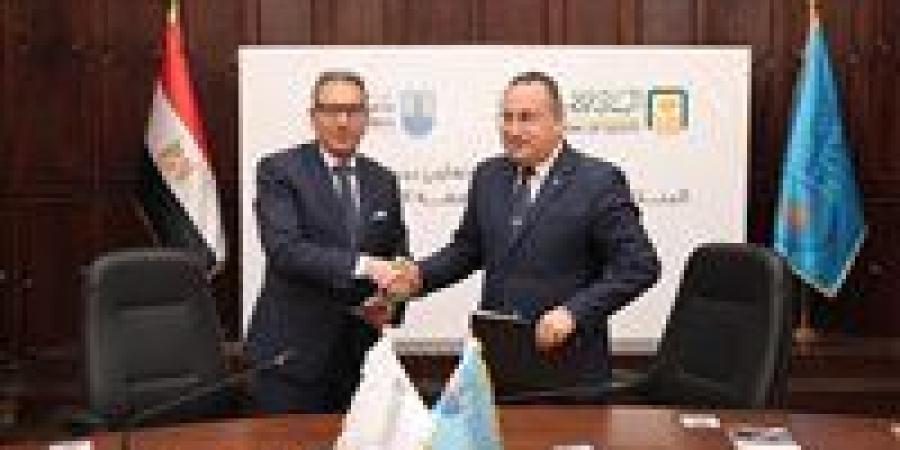البنك الأهلي المصري يوقع بروتوكول تعاون مع جامعة الإسكندرية