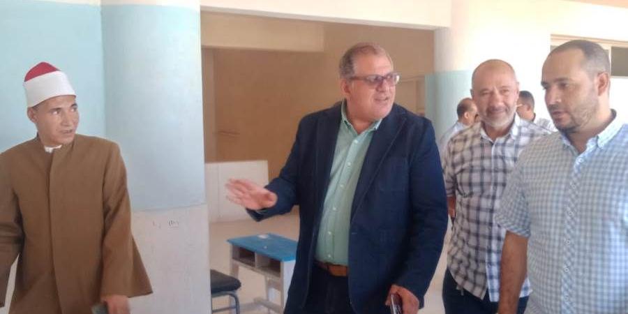رئيس جهاز المدينة يتفقد مجمع معاهد الشروق الأزهري