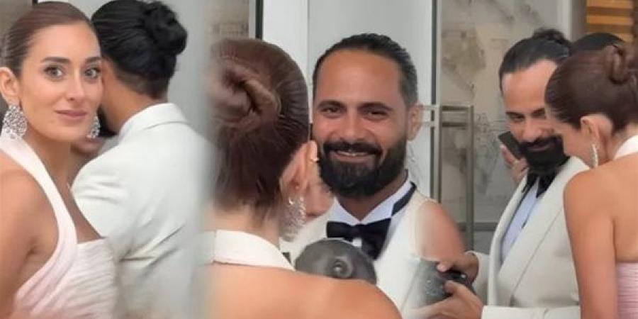 حفل زفاف أمينة خليل وأحمد زعتر في سرية تامة والجمهور يتساءل