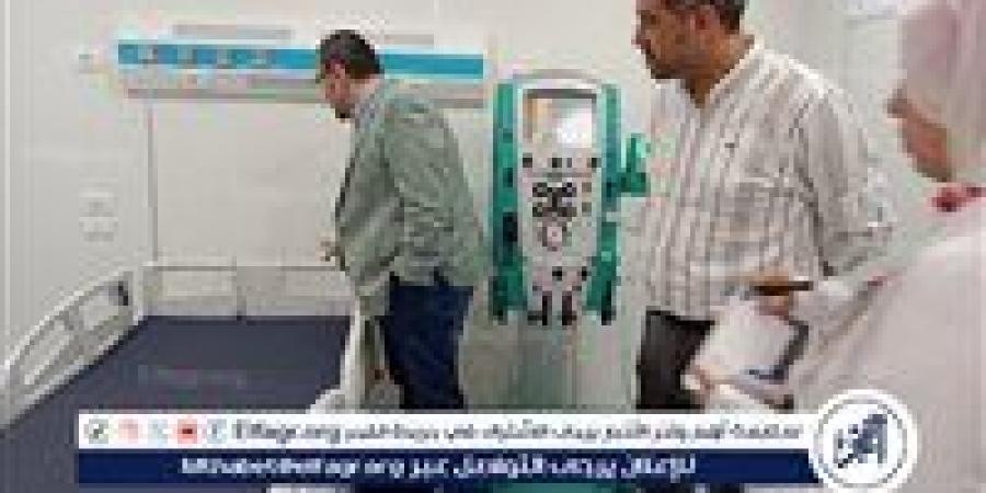 وكيل الطب العلاجي يتفقد مستشفى ميت غمر ويتابع تجهيزات الخدمات الطبية الجديدة