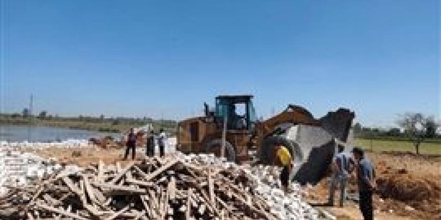 إزالة 43 حالة تعدي على الارض الزراعية