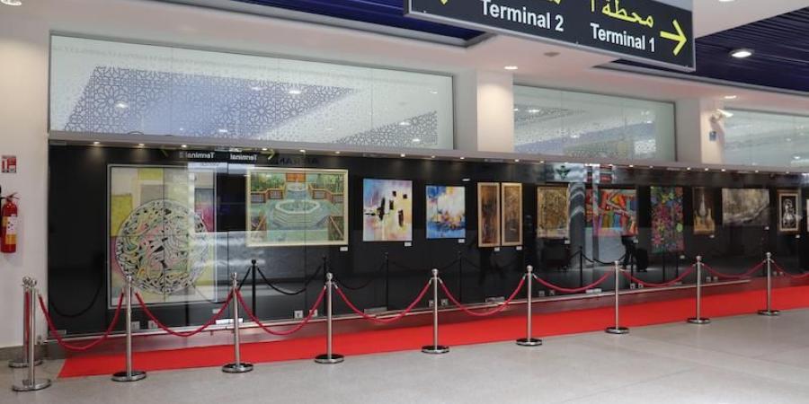 احتفاء بالإبداع الفني لموظفي الأمن