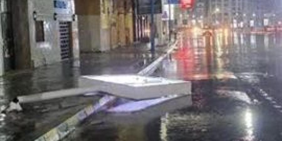 جهود مكثفة لمواجهة تداعيات سوء الأحوال الجوية بمحافظة الإسكندرية