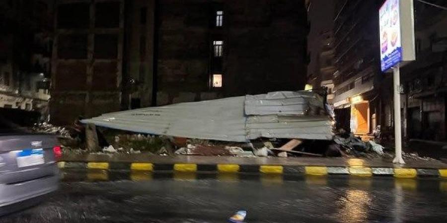 عواصف وبرق ورعد وأمطار غزيرة تضرب عروس البحر المتوسط