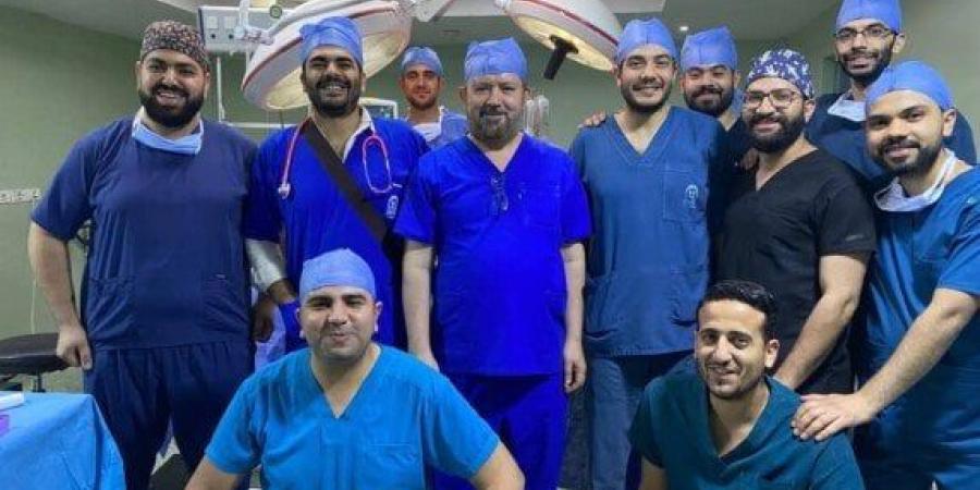 فريق طبي بمستشفى أطفال بنها ينجح في استخراج بطارية من مريء طفل