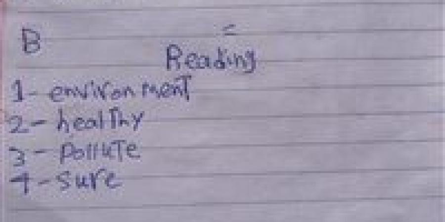 إجابة امتحان اللغة الإنجليزية للشهادة الإعدادية محافظة المنيا 2025