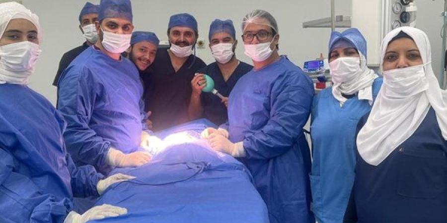 إنقاذ رضيعة تعاني من عيب خلقي نادر بمستشفى الخانكة التخصصي