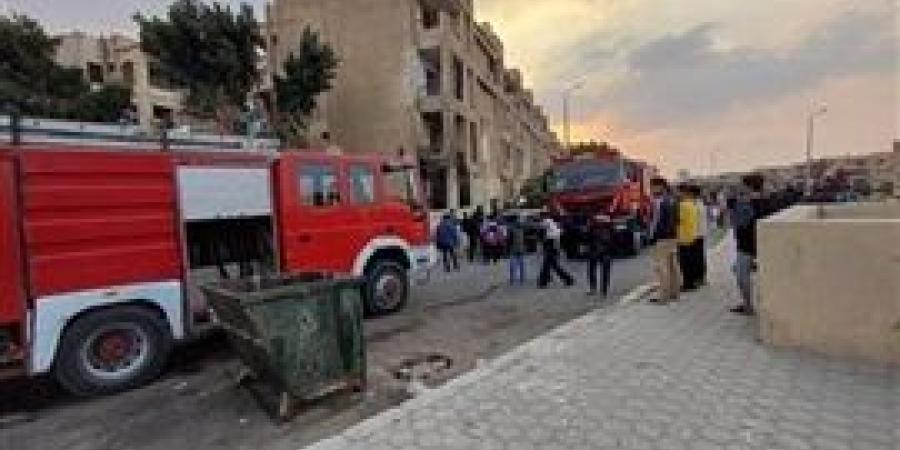 الحماية المدنية تنجح في السيطرة علي حريق سوق الخير بمدينة الشروق