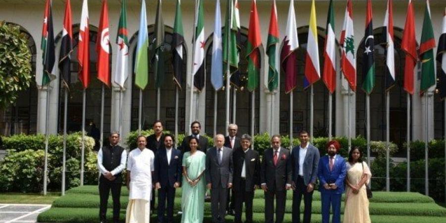 أبو الغيط يستقبل وفداً برلمانياً هندياً رفيع المستوى متعدد الأحزاب