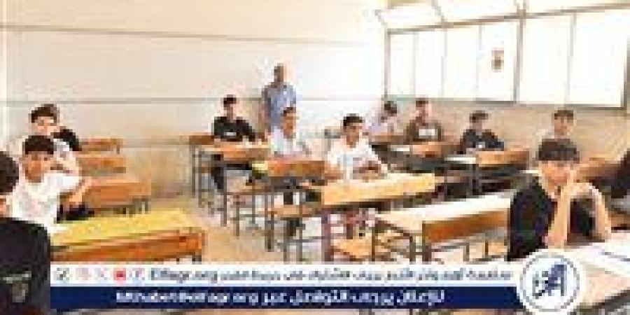 بدء امتحان الهندسة لطلاب الشهادة الإعدادية بالقاهرة