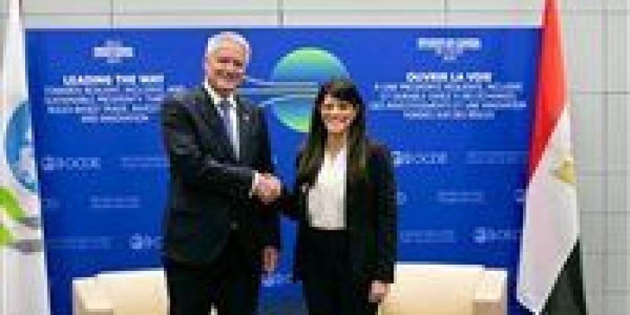 «المشاط»: نتطلع إلى تطوير البرنامج القُطري مع منظمة التعاون الاقتصادي والتنمية