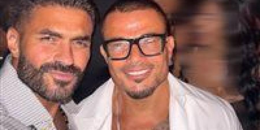 خالد سليم وأحمد حلمي وعمرو يوسف.. نجوم الفن يحتفلون مع عمرو دياب بافتتاح فندقه الجديد