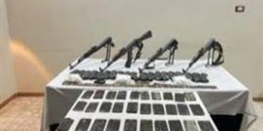 ضبط 60 قطعة سلاح ناري و42 كيلو مخدرات فى 3 محافظات