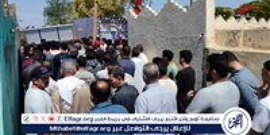 تشييع جثمان سيدة قتلت سرقة مصوغها الذهبية بالدقهلية