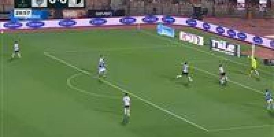 نهائي كأس مصر: أحمد عاطف قطة يسجل الهدف الأول لبيراميدز في مرمى الزمالك في الدقيقة 29