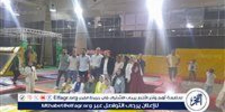 محافظ أسيوط يشارك الأطفال الأيتام فرحتهم باول ايام عيد الاضحى المبارك داخل الملاهى بأسيوط الجديدة