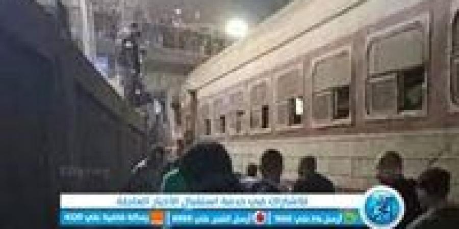وفاة طالب صدمة قطار أثناء عبوره المزلقان بالمنيا
