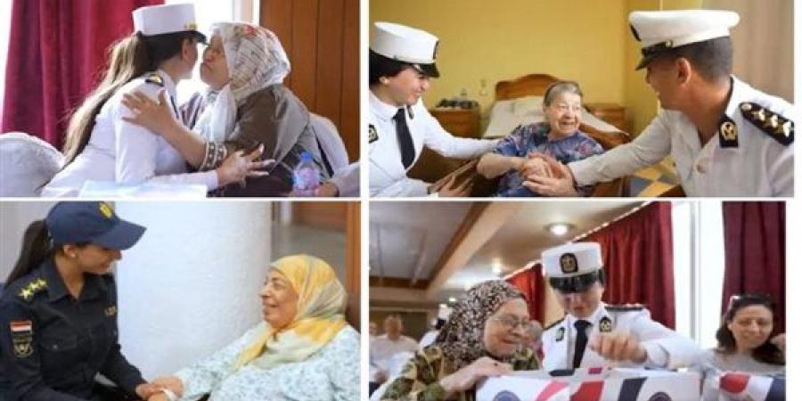 وزارة الداخلية تحتفل مع كبار السن بعيد الأضحى وتقدم الهدايا لهم