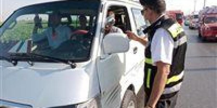 تحرير 129 مخالفة متنوعة في حملة مرورية بالغربية