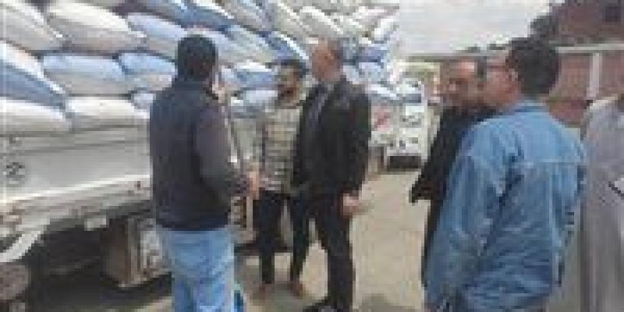 إرتفاع الكميات الموردة من القمح المحلي للمواقع التخزينية بمحافظة الشرقية