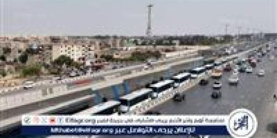 النقل تحذر من تجاوز السيارات على مسار الأتوبيس الترددي (BRT)