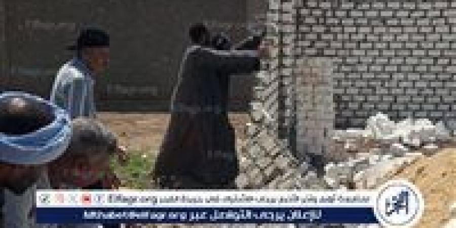 في الشعانية بنجع حمادي.. إزالة فورية لحالتي بناء مخالف على مساحة 350 مترًا