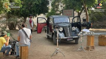 الإنتهاء من تصوير الفيلمين العالميين" Le Trésor de Khéops   " " Murder at the Embassy"