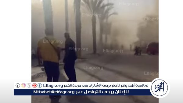 شاهد.. اللحظات الأولى لقصف مدرسة تؤوي نازحين بمخيم النصيرات وسط قطاع غزة