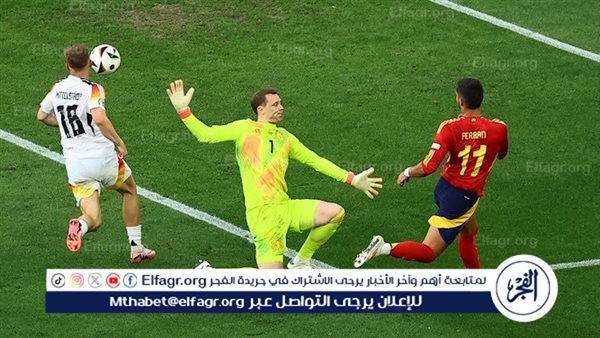 عاجل.. منتخب إسبانيا يصل نصف نهائي يورو 2024 بعد فوز مثير على ألمانيا