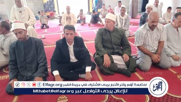 افتتاح مسجد عزبة الحلو ببني سويف عقب إحلاله وتجديده بتكلفة 2 مليون جنيه