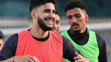 حسام أشرف ينتظم في تدريبات الزمالك إستعداداً للموسم المقبل