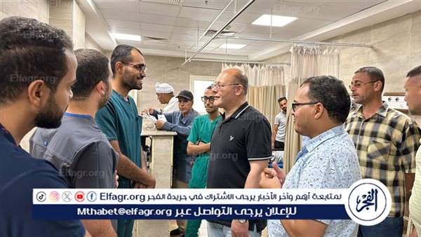 مرور مفاجئ لرئيس جامعة سوهاج على مستشفى الطوارىء بمدينة سوهاج الجديدة