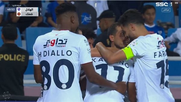 هدفين في 5 دقائق.. ضمك يقلب المباراة على الهلال