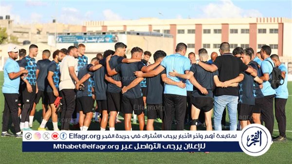 المصري يؤدي مرانه الأول بمدينة بنغازي استعدادًا لمواجهة الهلال الليبي