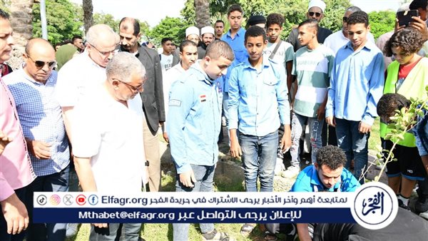 محافظ الإسماعيلية ورئيس جامعة قناة السويس يشهدان انطلاق مبادرة زراعة الأشجار المثمرة