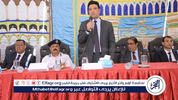 نائب محافظ سوهاج يشهد مراسم صلح عائلتي آل ” عميرة ” وآل ” الجحش ” بقرية ونينة الغربية