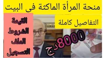 رابط التسجيل في منحة المرأة الماكثة في البيت 2024 في الجزائر والشروط اللازمة للاستفادة!