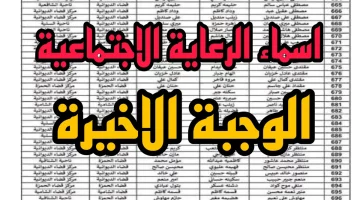 “استعلم الأن” أسماء المشمولين بالرعاية الاجتماعية الوجبة الأخيرة 2024 في العراق