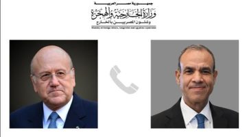 وزير الخارجية والهجرة يجري اتصالين برئيسي مجلس النواب والحكومة اللبنانية