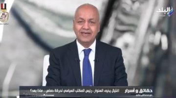 مصطفى بكري: سقوط سوريا يخدم مخططات نتنياهو