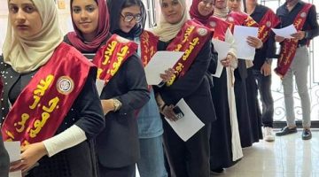 مشاركة طلابية واسعة بانتخابات الاتحادات لجامعة بورسعيد.. صالح: جرت على أسس ديمقراطية