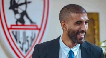 رامي نصوحي يتواجد في مران الزمالك قبل لقاء النصر الليبي