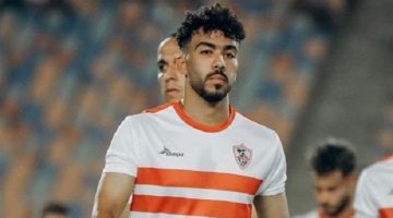 مصطفى الزناري ينتظم في تدريبات الزمالك استعدادًا لمباراة المصري