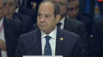 الرئيس السيسي يوفد مندوبا للتعزية