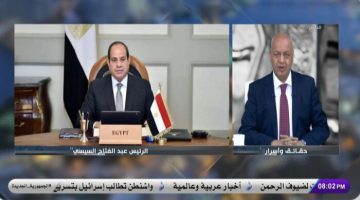 مصطفى بكري يهنئ الرئيس السيسي بعيد ميلاده