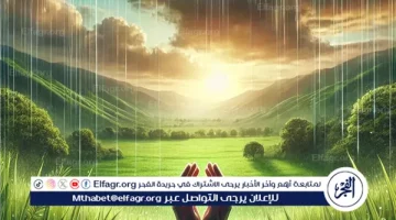 عطاء إلهي يحمل الخير والبركة ويجدد الأمل في النفوس