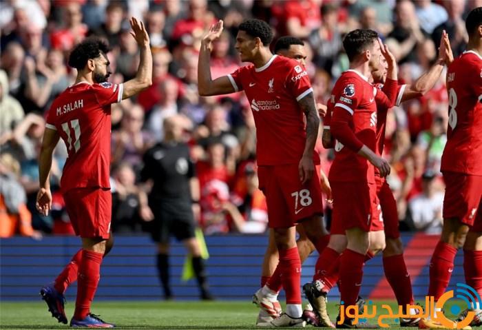 ترتيب ليفربول في الدوري الإنجليزي بعد مباراة نيوكاسل وأهداف محمد صلاح (فيديو)