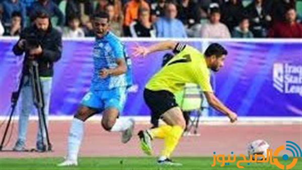 مباشر مباراة نفط البصرة والزوراء في الدوري العراقي