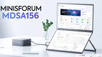 الصبح أخبار – شاشة مزدوجة محمولة جديدة من Minisforum MDSA156: أقل من 250 دولار!