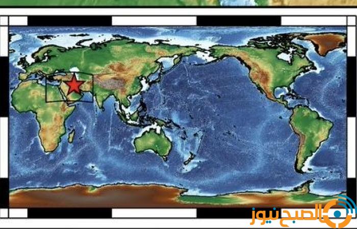 هزة أرضية متوسطة تبعد 1237 كم شمال غرب مدينة مسقط
